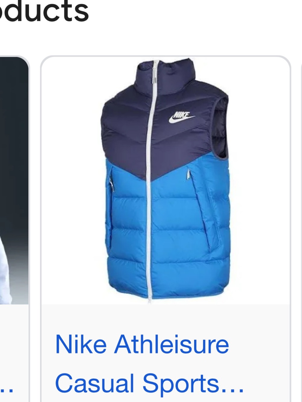 Men Nike Vest